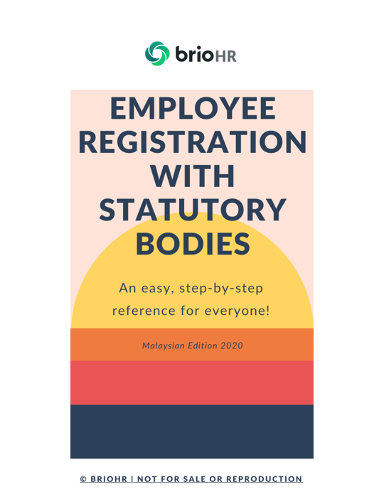 Malaysian Registration With Statutory Bodies BrioHR Free Ebooks