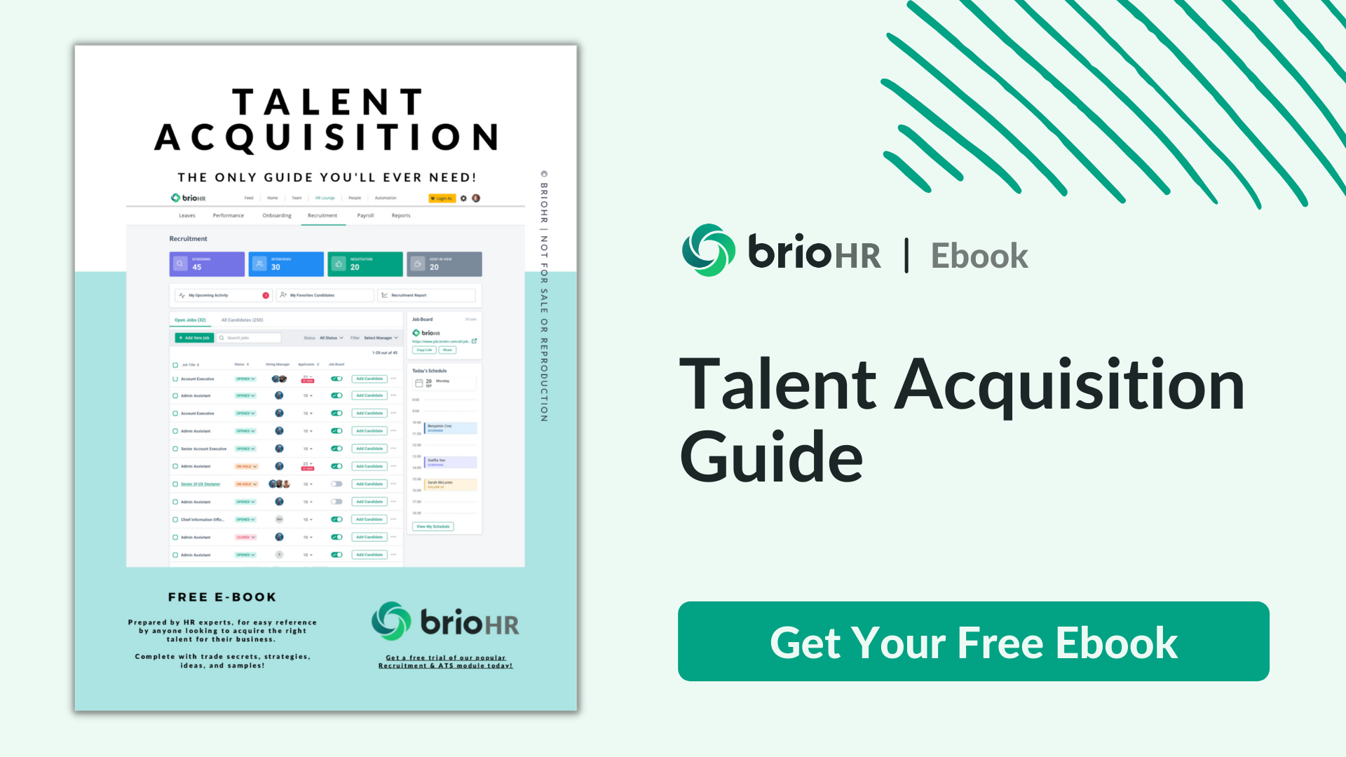 Talent Acquisition Guide | BrioHR Free Ebooks